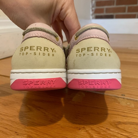 Sperry Top Sider Womens Leather Mesh Boat Shoes - Picture 8 of 14